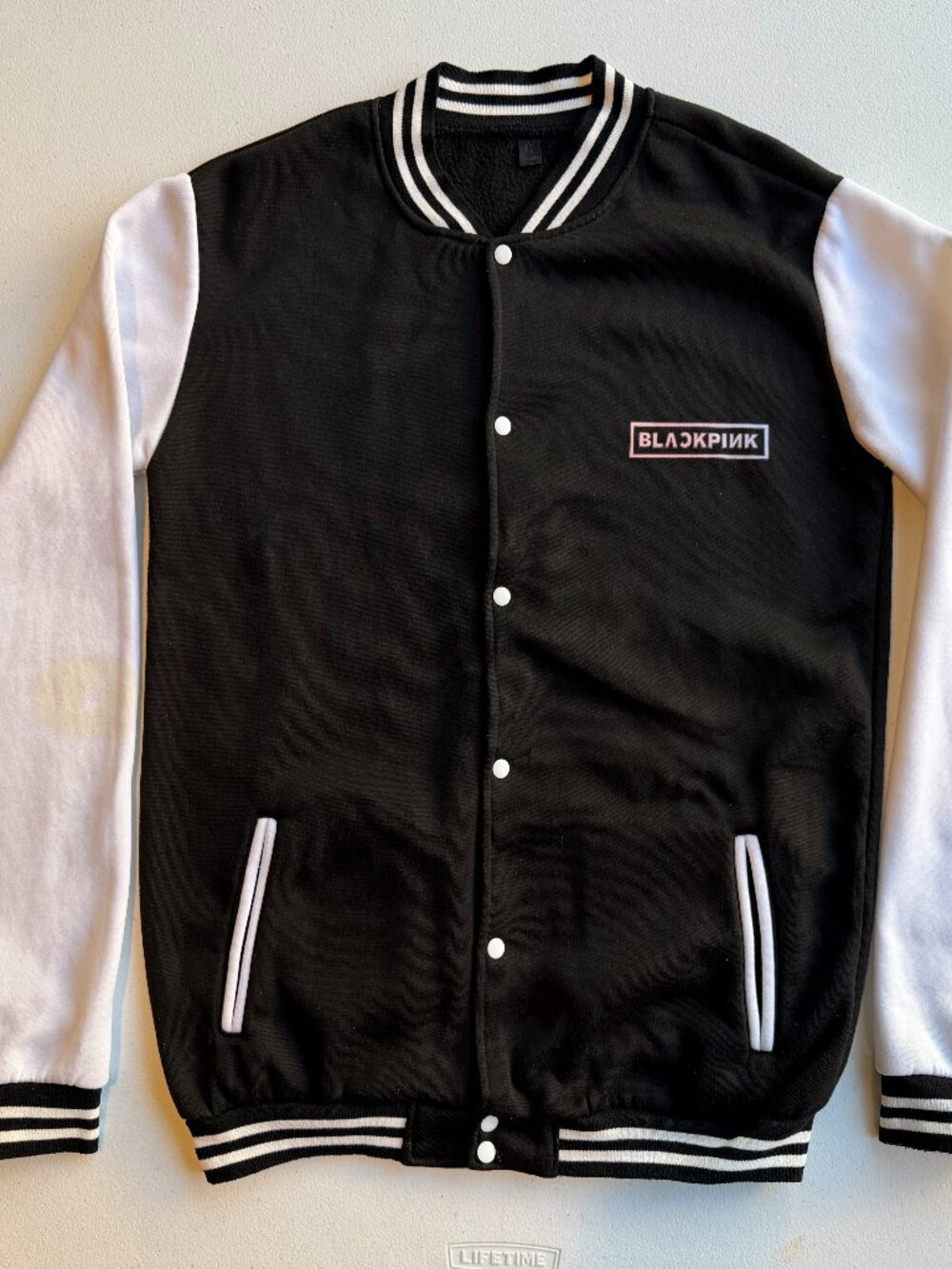 BLACKPINK Varsity Jacket L Jennie Lisa Jisoo Rosé K-Pop